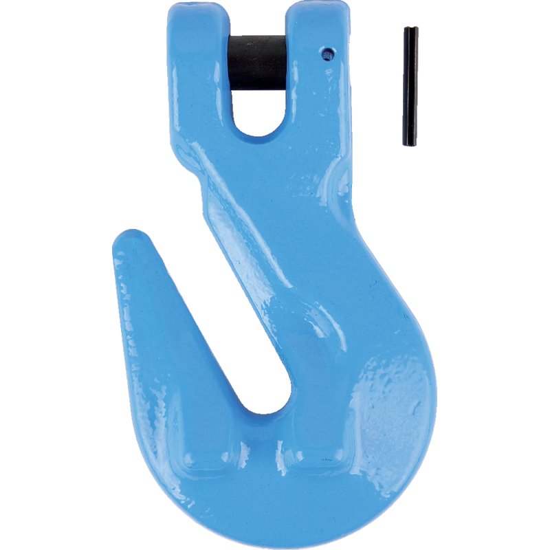 Seilgleitbügel für Kette 7-8 mm, Güte 100, Blau