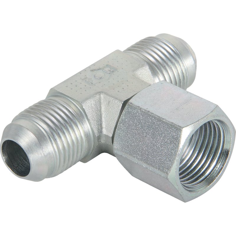 Einstellbare T-Verschraubung JIC 9/16-18