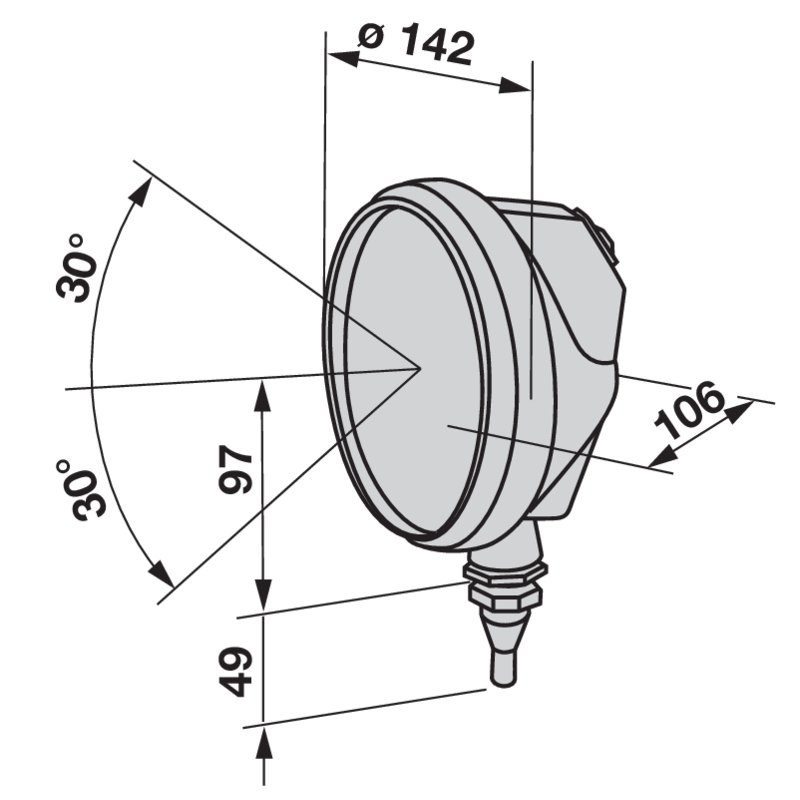 Arbeitsscheinwerfer