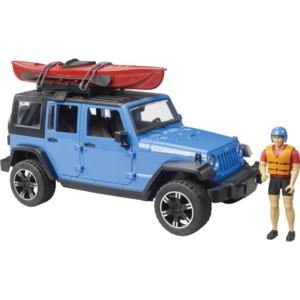 Jeep Wrangler Rubicon mit Kajak Spielzeug 02529 - Bruder
