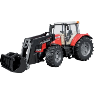 Traktor Massey Ferguson 7624 mit Frontlader Spielzeug 03047 - Bruder