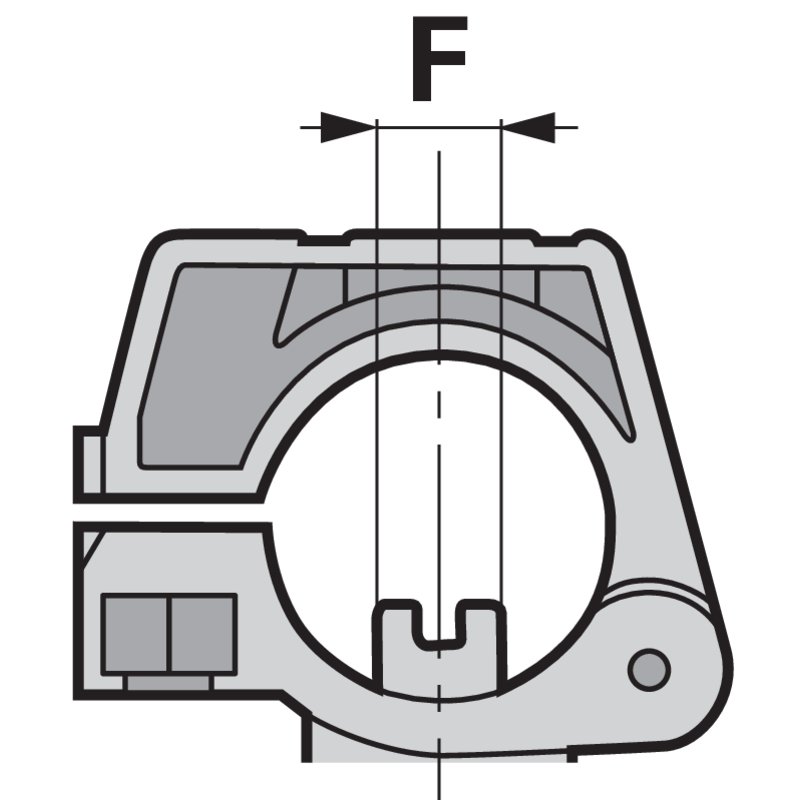 Düsenhalter einfach
