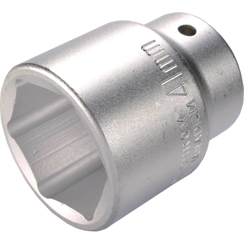 Stecknuss SW 41 x 64 mm, Sechskant kurz mit 3/4 Zoll Antrieb