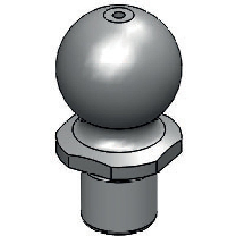 Zugkugel K50, ohne Mutter, M30 x 2