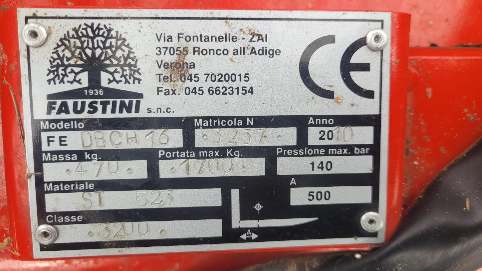 Carrello elevatore Faustini FE DBCH 16