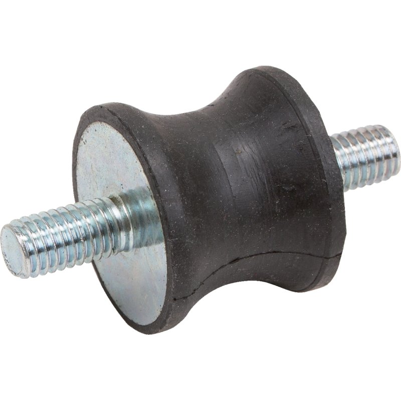 Tampone in gomma-metallo