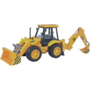 Pala gommata JCB 4CX giocattolo 02428 - Bruder