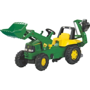 FarmTrac John Deere escavatore con caricatore giocattolo 811076 - rollytoys