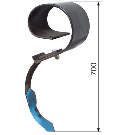 Blattfederzinke Komplett