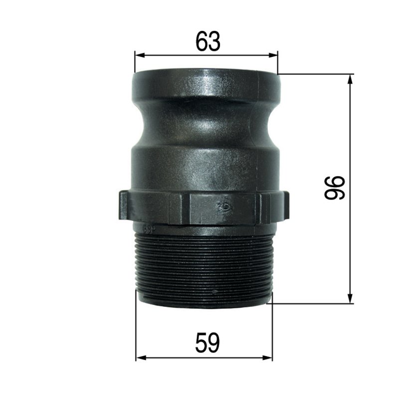 Fixloc maschio parte