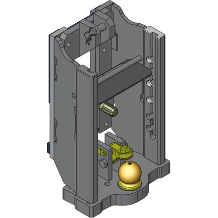 Lagerbock mit K80 325 mm