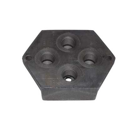 Anschlussplatte NG06 G1/2