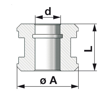 Kolben ADm 50 Standard
