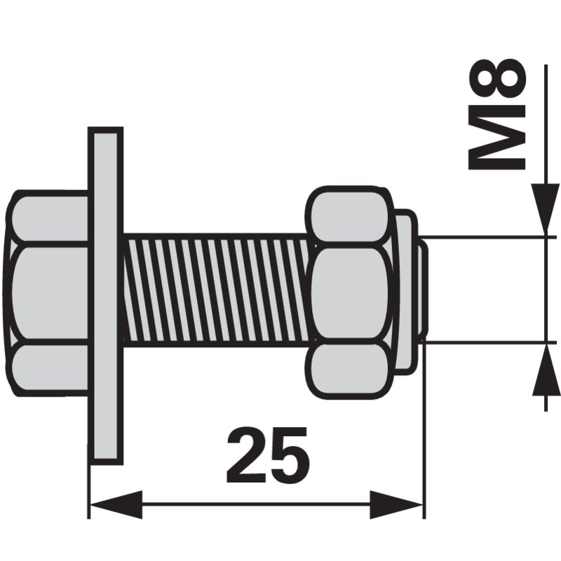 Zinkenhalter komplett