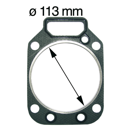 Guarnizione testata cilindri diametro 113 mm adatta al motore MWM 226B