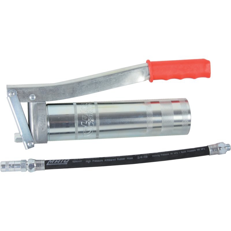 Handfettpresse Lube Shuttle mit Schlauch und Mundstück M10x1