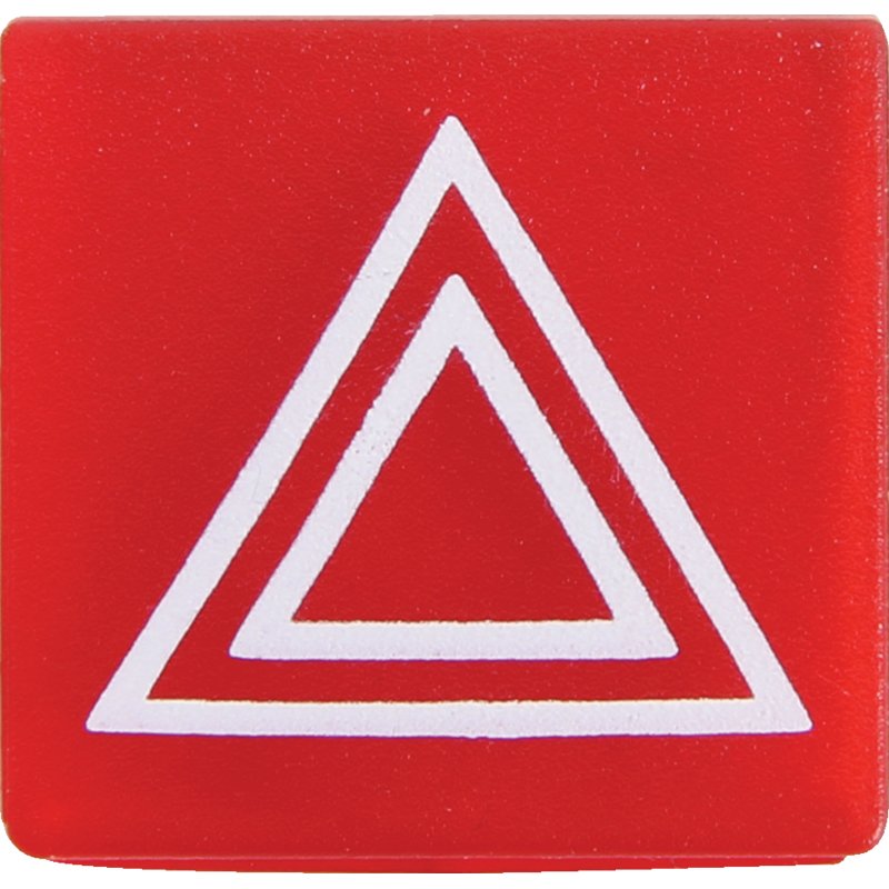Symbol Rot Warnblinker