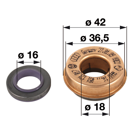 Gleitring anstelle von Steyr 131100060092