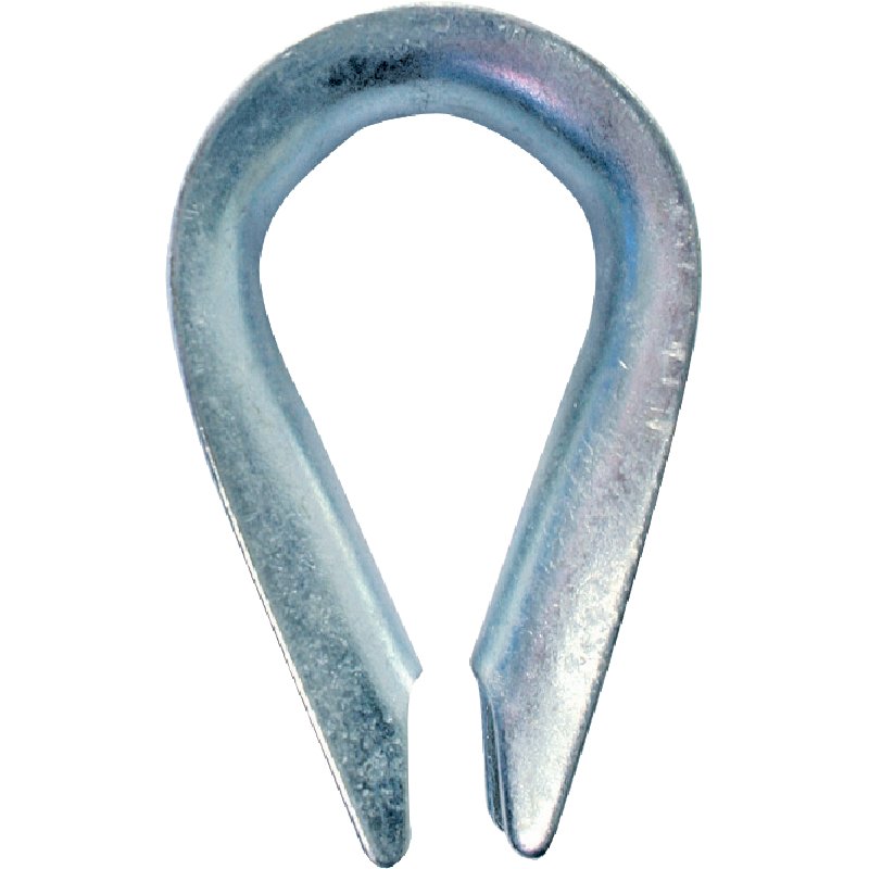 Drahtseilkausche für Seil Dm 16 mm Stahl verzinkt, DIN65457