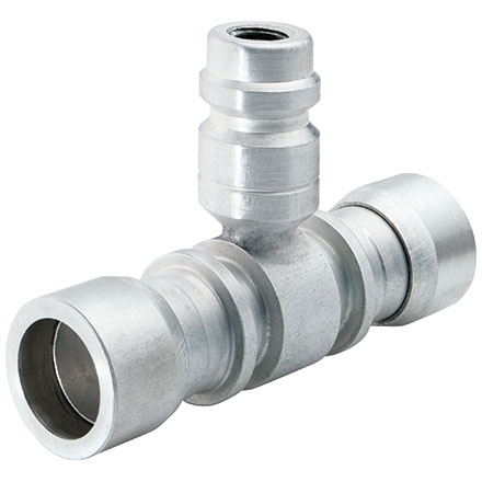 Giunto Lokring 13mm con valv. riemp.
