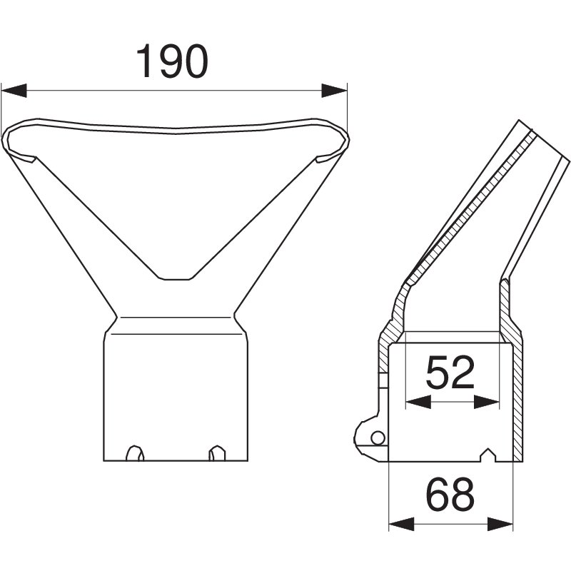 Universalverteilerdüse
