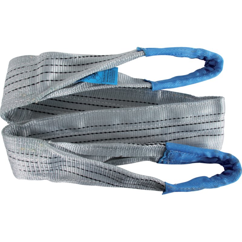 Schlaufenhebeband Grau 4 t, Länge - 4 m, Breite - 120 mm