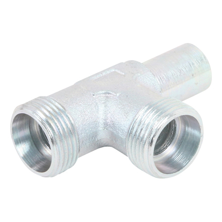 Einstellbare L-Verschraubung ELS 10L Schaft