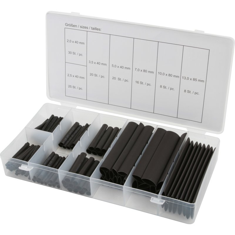 Assortimento di tubi termoretraibili