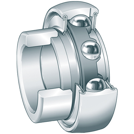 INA Spannlager RAE35-NPP-B, mit Exzenterspannring