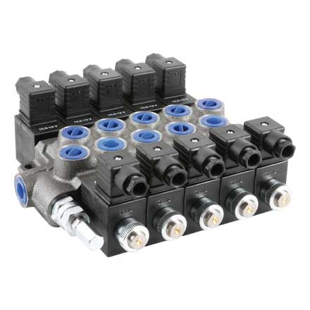 Monoblockventil MDE/5 5xAE1 24V