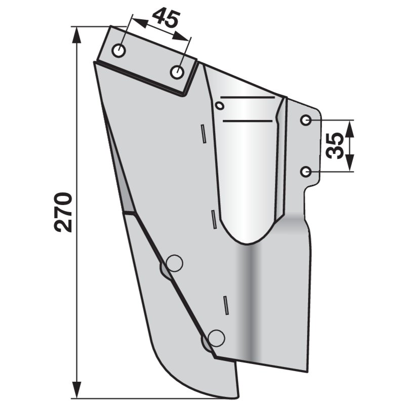 Scharkörper komplett