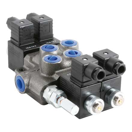 Monoblockventil MDE/2 2xAE1 12V