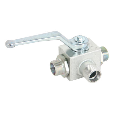 Hochdruck-Kugelhahn 3/2L 20S DN16