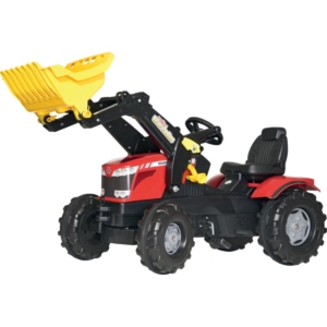 FarmTrac Massey Ferguson 7726 con caricatore giocattolo 611133 - rollytoys