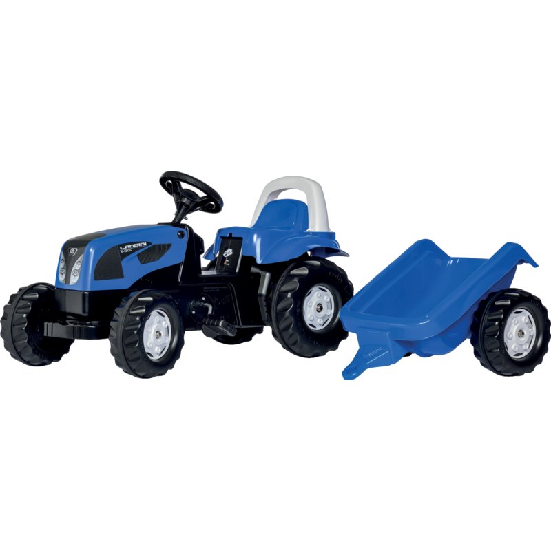 RollyKid Landini Power Farm 100 mit Anhänger Spielzeug 011841 - rollytoys