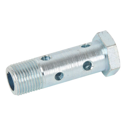 Doppel-Hohlschraube M8x1 L27