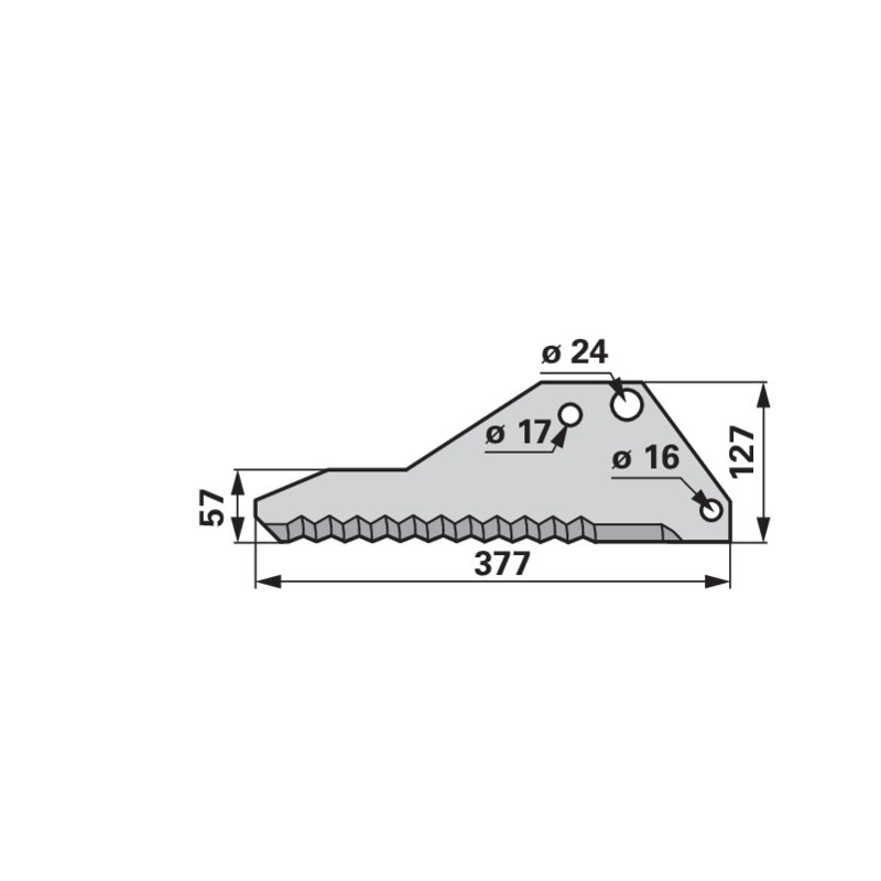 Ladewagenmesser