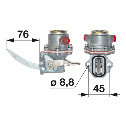 Pompa carburante invece di Fiat 4757884