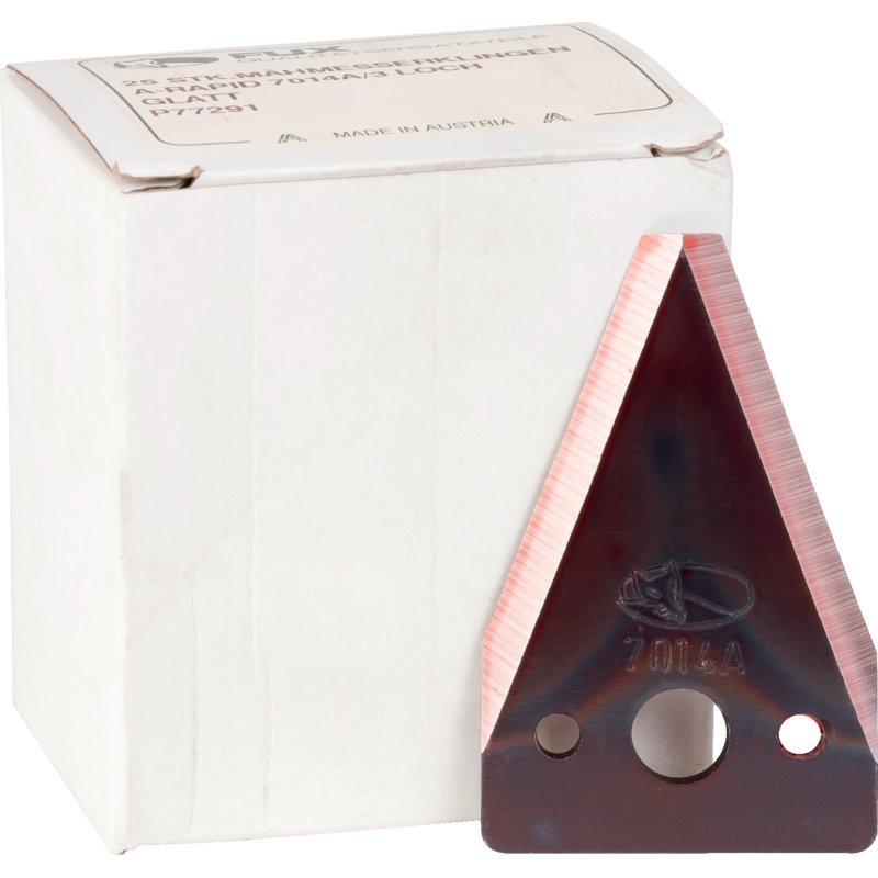 Mähmesserführungsklinge