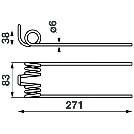 Dente per Cormick Wender 1