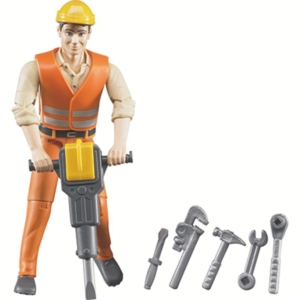Figurenset Bauarbeiter Spielzeug 60020 - Bruder