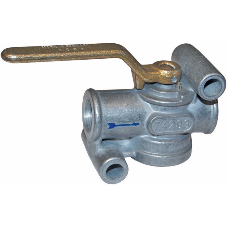 Druckluftabsperrhahn