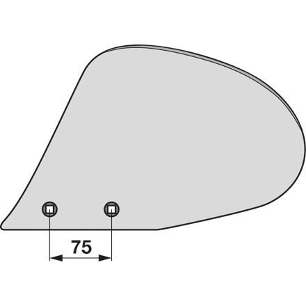 Vorschälermollblech