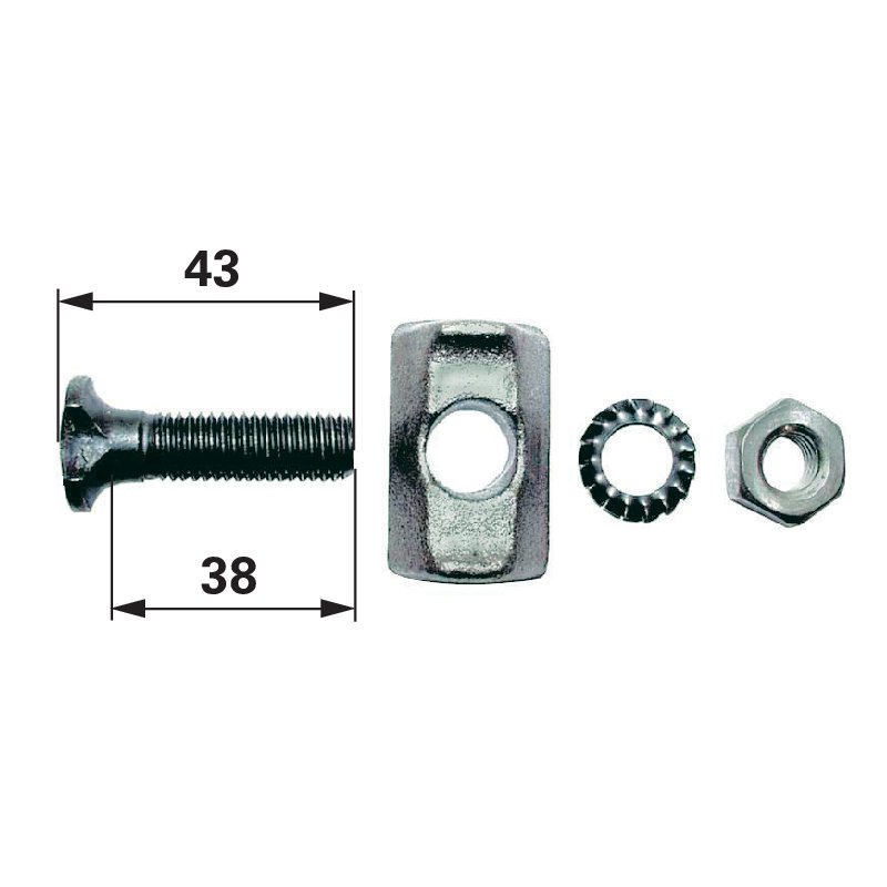 Kettenschraubengarnitur