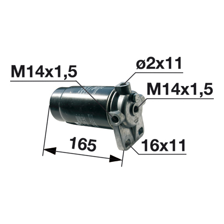 Einfachfilter anstelle von Steyr 131100080083