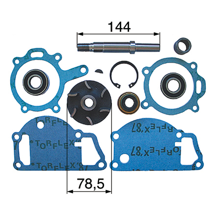 Reparatursatz anstelle von Perkins U7LW0032