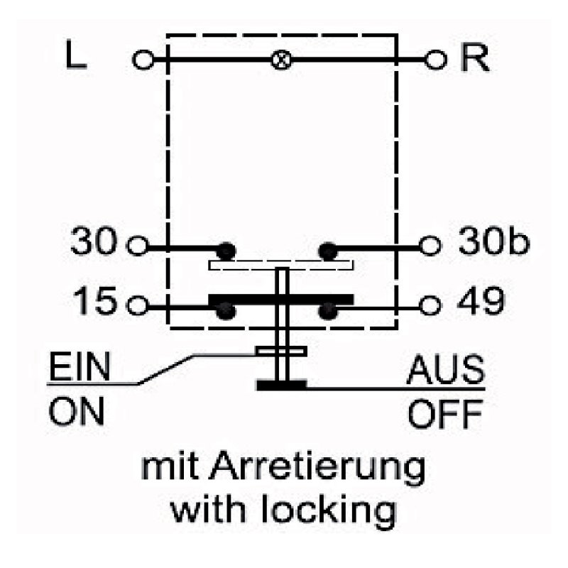 Druckknopfschalter