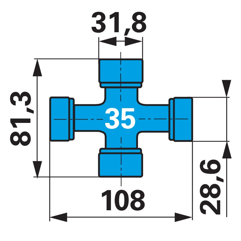 Weitwinkelgelenkwelle