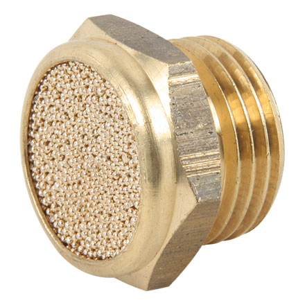 Entlüftungsschraube AG 1/4 mit Sintermetall