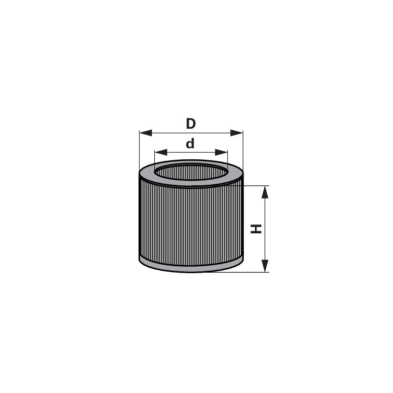Luftfilter rund, AD 106 mm anstelle von Kohler 231847S, Tecumseh 31925